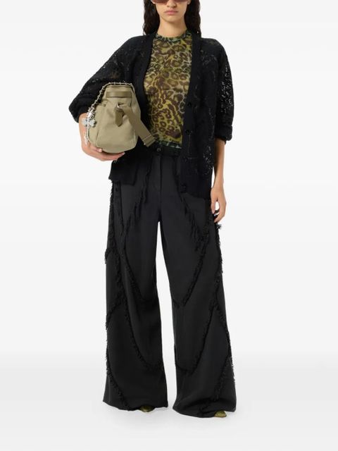 Blumarine animal-pattern blouse - Green - zdjęcie produktu nr 2