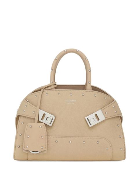 Ferragamo stud-embellished tote bag - Neutrals - zdjęcie produktu nr 1