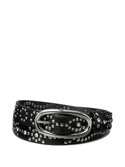 Tory Burch pierced studded belt - Black - zdjęcie produktu nr 1