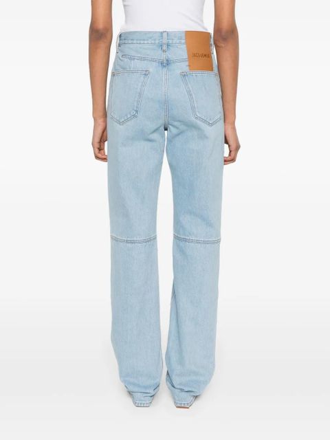 Jacquemus Le de-Nîmes droit straight-leg jeans - Blue