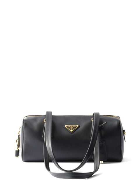 Prada medium leather shoulder bag - Black - zdjęcie produktu nr 1