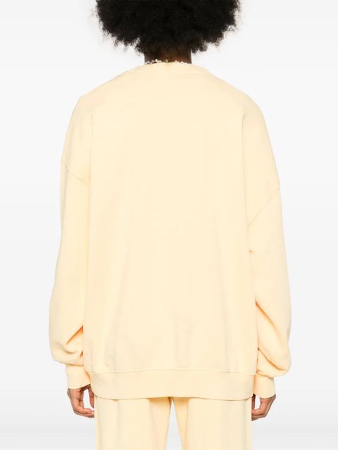 ROTATE BIRGER CHRISTENSEN logo-embroidered sweatshirt - Yellow