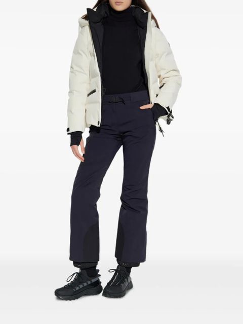 Moncler Grenoble buckle-detail padded trousers - Blue - zdjęcie produktu nr 2