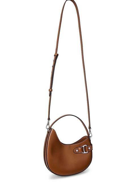 Lauren Ralph Lauren torebka skórzana kolor brązowy 431980159 - zdjęcie produktu nr 2