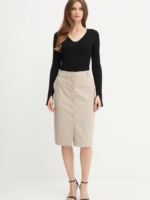 BOSS sweter damski kolor czarny lekki 50547913 - zdjęcie produktu nr 2