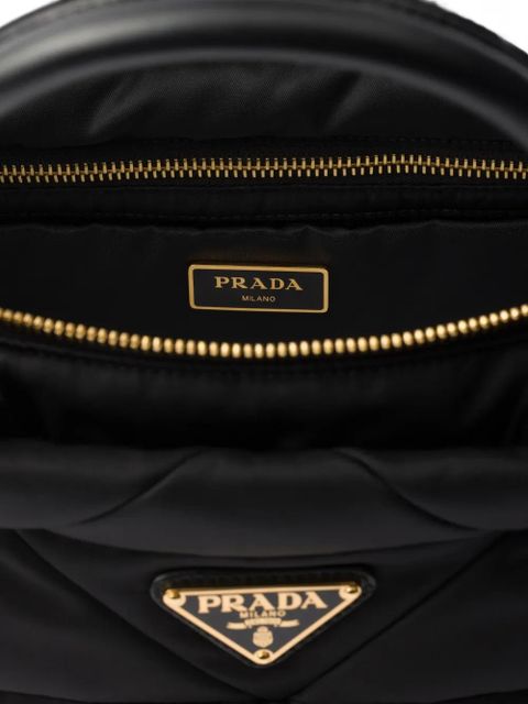 Prada medium Re-Nylon padded tote bag - Black