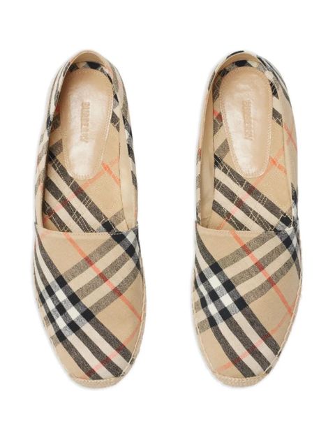 Burberry Check Mews espadrilles - Neutrals