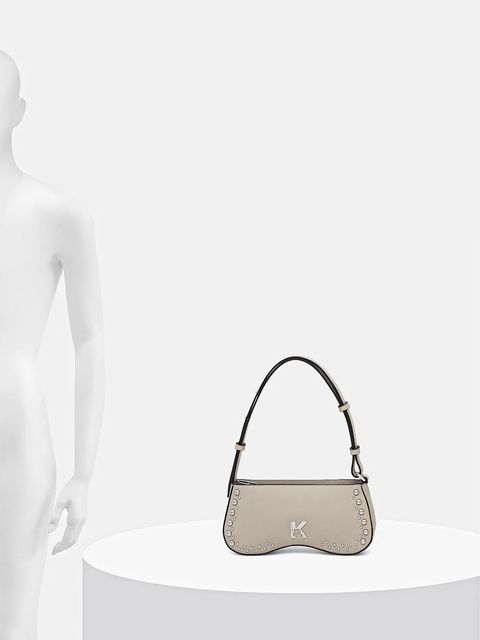 Karl Lagerfeld Jeans torebka kolor beżowy A4W30150