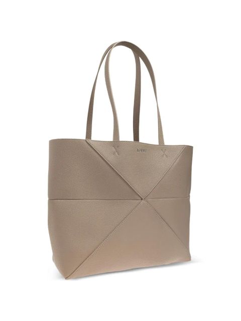 LOEWE medium Puzzle Fold tote bag - Neutrals