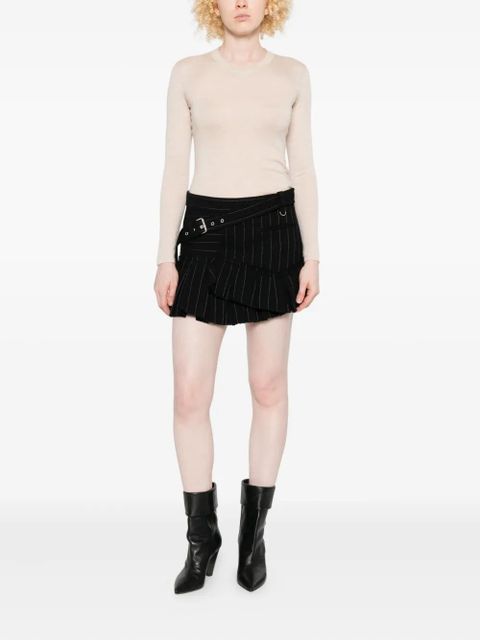 ISABEL MARANT long-sleeve round-neck sweater - Neutrals - zdjęcie produktu nr 2