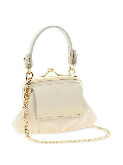 Vivienne Westwood mini Granny tote bag - Neutrals