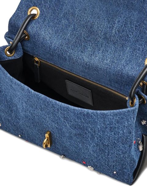 Marc Jacobs large Dual denim shoulder bag - Blue