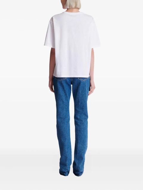 Balmain Boxy logo-print T-shirt - White
