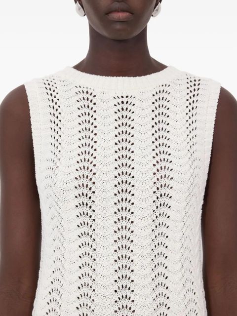 LouLou de Saison Yoko sleeveless mini dress - Neutrals