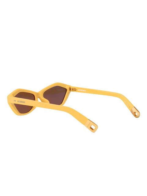 Jacquemus Le Bambino sunglasses - Yellow - zdjęcie produktu nr 2