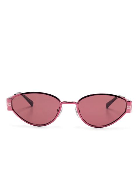 Gucci Eyewear oval-frame sunglasses - Pink - zdjęcie produktu nr 1