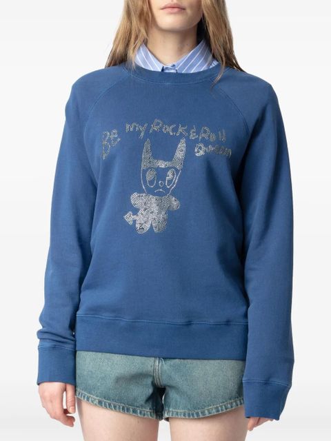 Zadig&Voltaire Devil Queen sweatshirt - Blue - zdjęcie produktu nr 2