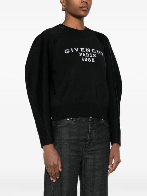Givenchy logo-detail sweater - Black