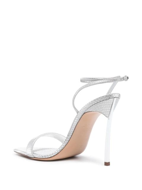 Casadei Superblade Diadema 100mm sandals - Silver - zdjęcie produktu nr 2