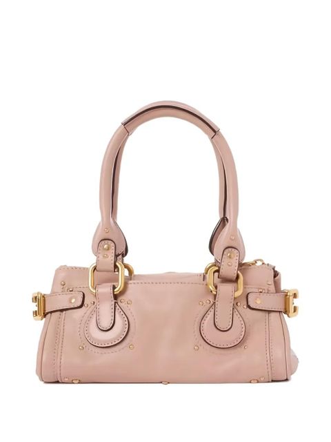 Chloé small Paddington leather tote bag - Pink - zdjęcie produktu nr 2