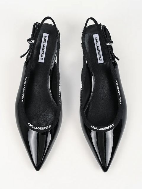 Karl Lagerfeld szpilki skórzane Pasha