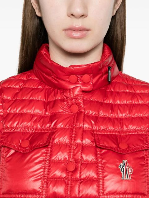 Moncler Grenoble Gumiane sleeveless gilet - Red