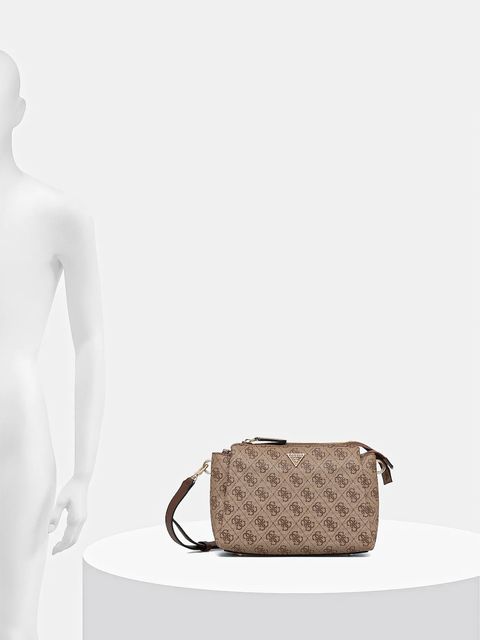 Guess torebka NOELLE kolor beżowy HWBG96 72120