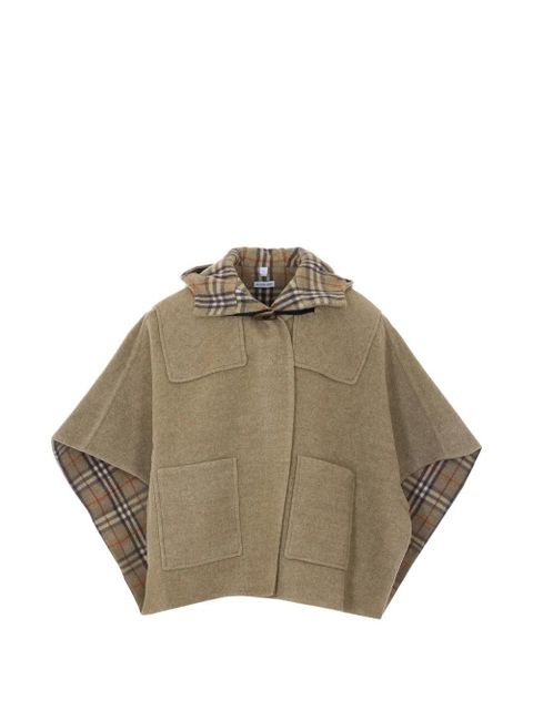 Burberry hooded duffle cape - Neutrals - zdjęcie produktu nr 1