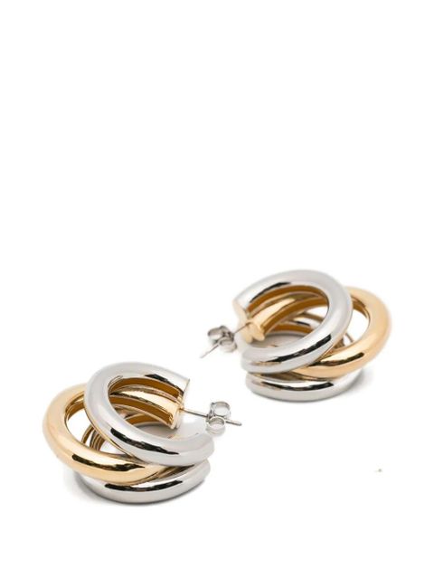 Rabanne Triple Hoop earrings - Silver