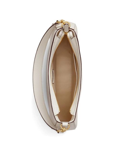 Lauren Ralph Lauren embossed-logo shoulder bag - Neutrals