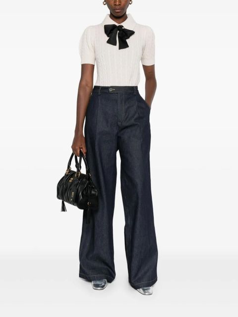 SANDRO straight-leg jeans - Blue - zdjęcie produktu nr 2