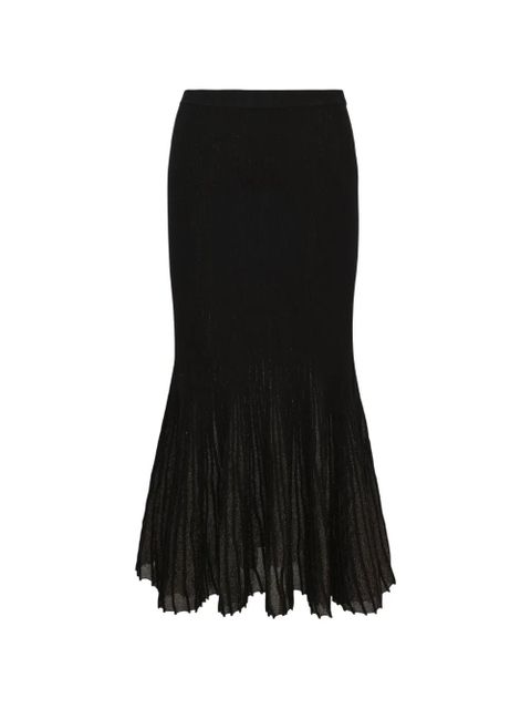 Ulla Johnson Vera midi skirt - Black - zdjęcie produktu nr 1
