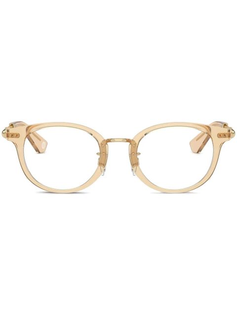 Burberry Eyewear round-frame glasses - Brown