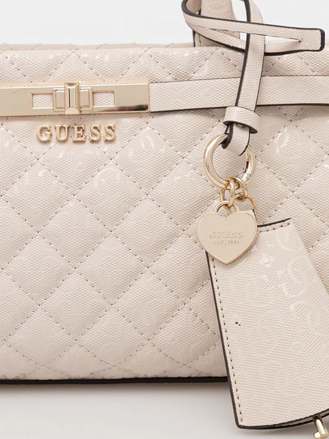 Guess torebka IDRA kolor beżowy HWGG81 57050