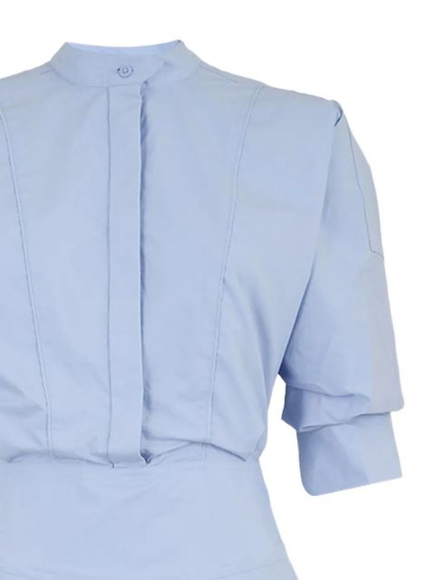 Simkhai Effie Cotton Mini Dress - Blue