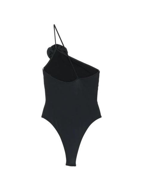 Moschino one-shoulder floral-detail swimsuit - Black - zdjęcie produktu nr 2