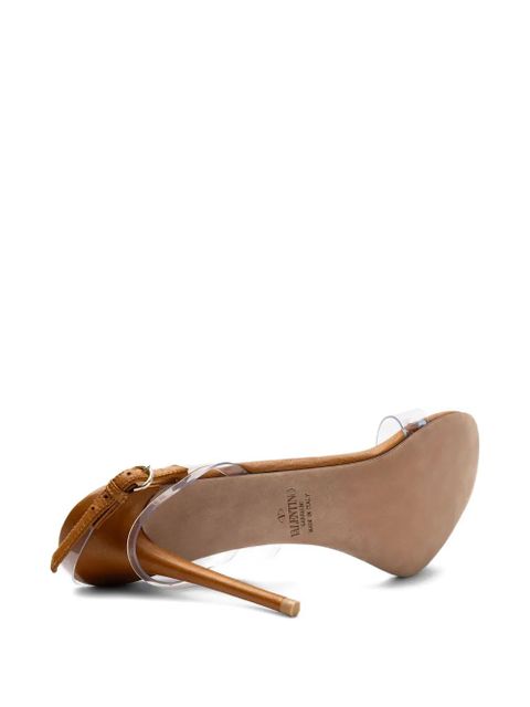 Valentino Garavani strap heeled sandals - White