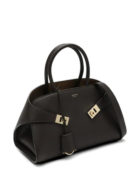 Ferragamo medium Hug tote bag - Brown