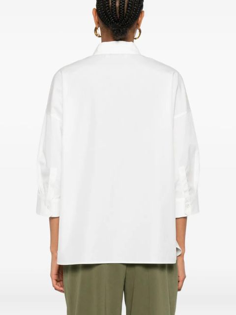 Weekend Max Mara three-quarter sleeve shirt - White