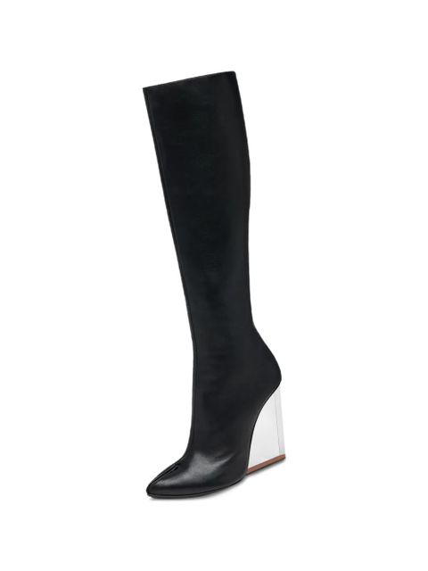 Maison Margiela Tabi Claw Plexi knee boots - Black - zdjęcie produktu nr 2