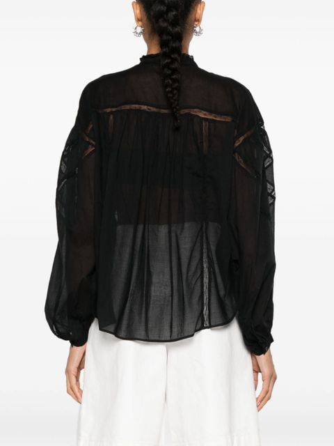 MARANT ÉTOILE Gelma blouse - Black