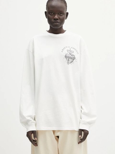 Aries longsleeve bawełniany Faded Aries Ex Amino LS Tee - zdjęcie produktu nr 1