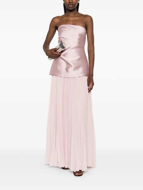 Solace London Claudette pleated maxi dress - Pink - zdjęcie produktu nr 2