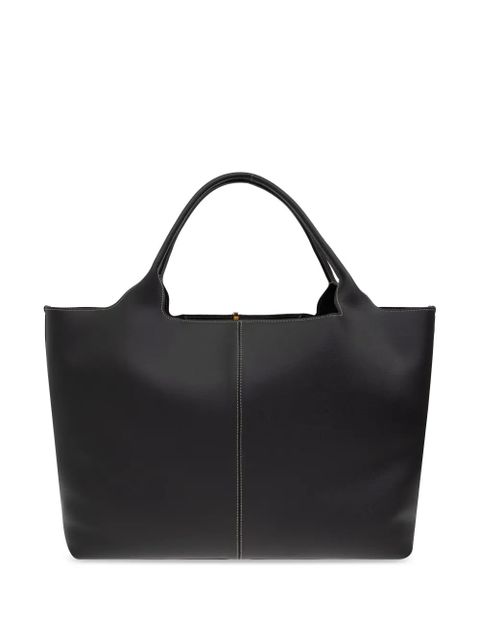 Tod's medium leather tote bag - Black