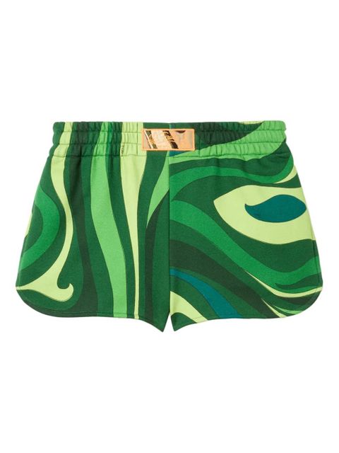 PUCCI Marmo-print shorts - Green - zdjęcie produktu nr 1