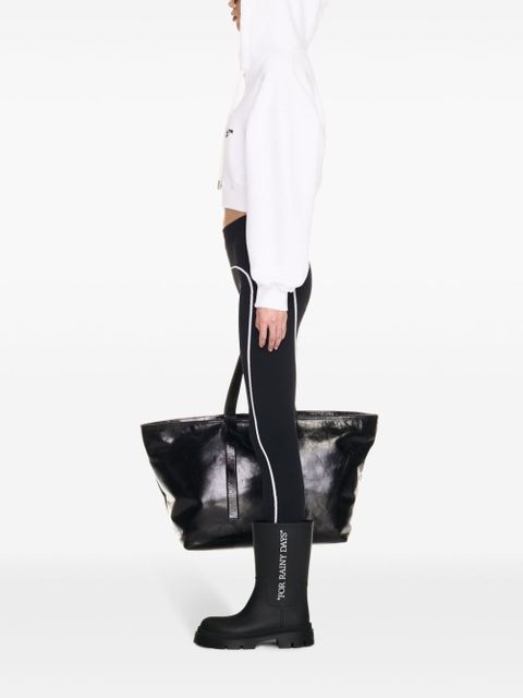 Off-White embroidered-logo hoodie - zdjęcie produktu nr 2