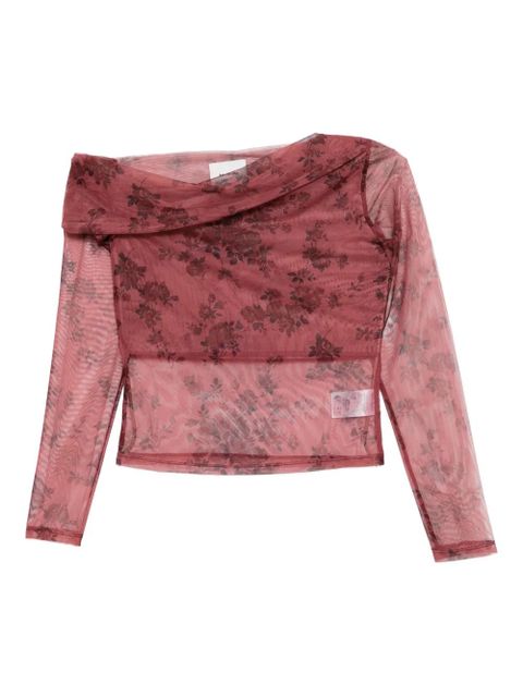 Reformation Elio top - Red - zdjęcie produktu nr 1