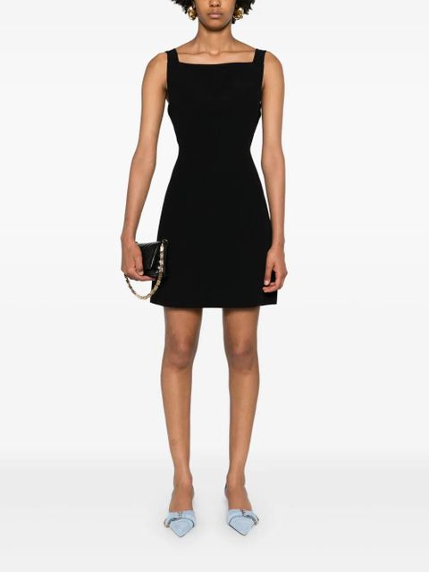 Givenchy cowl-back crepe minidress - Black - zdjęcie produktu nr 2