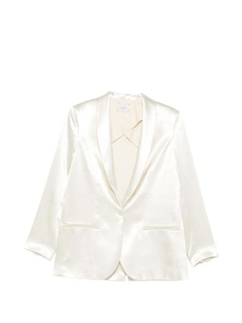 Alysi single-breasted blazer - White - zdjęcie produktu nr 1