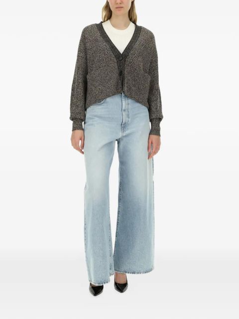 Sportmax pocket button cardigan - Grey - zdjęcie produktu nr 2